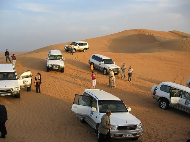 ドバイ砂漠サファリー